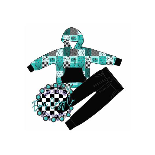 Desert speedway jogger set