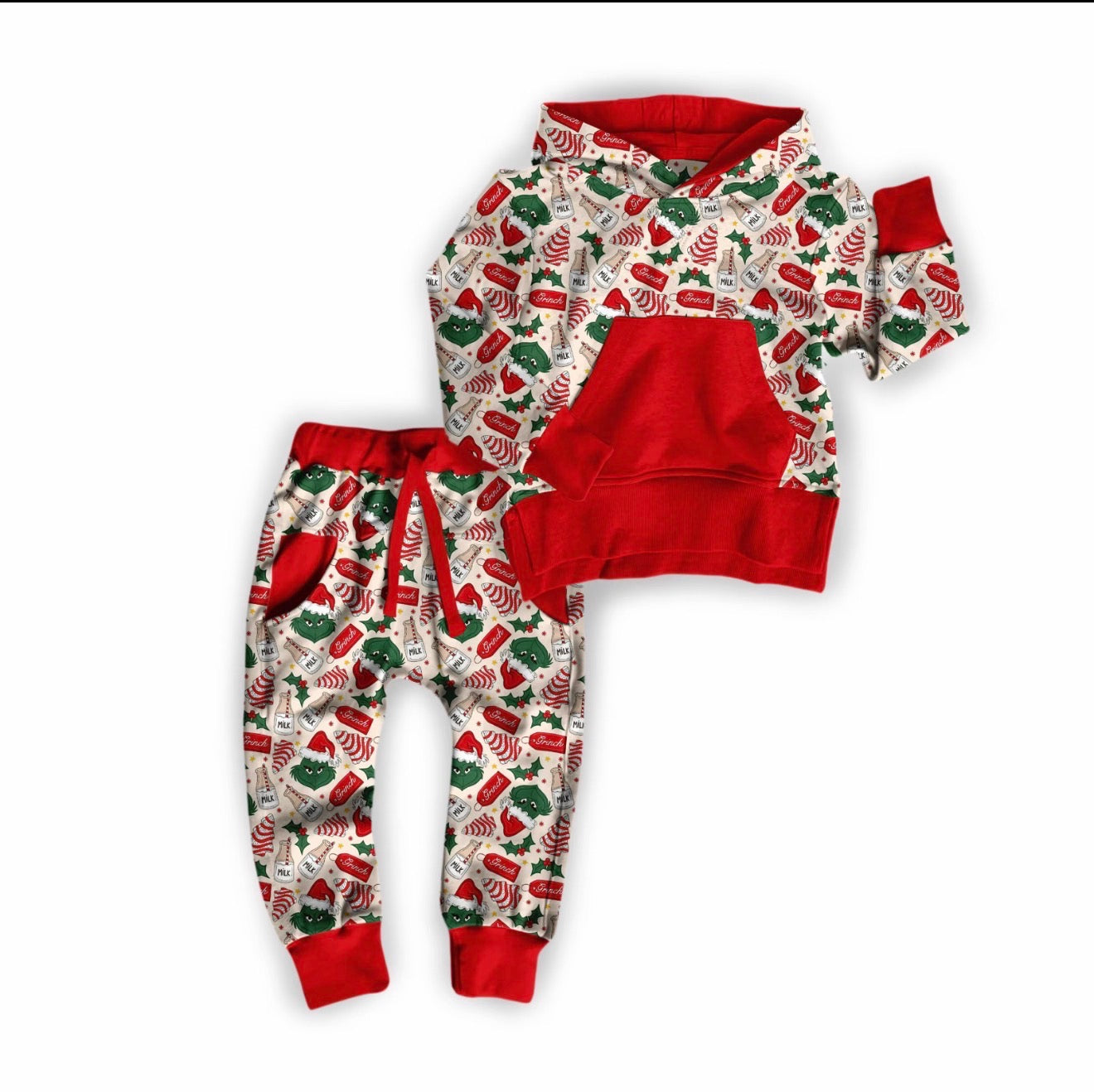 Merry Grinchmas Jogger set