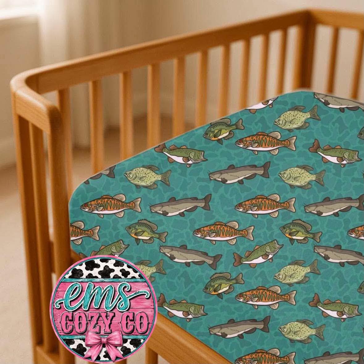 Fishin’ Cozy Bamboo Sheets