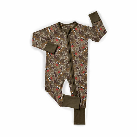 Camo Rudolph zippy