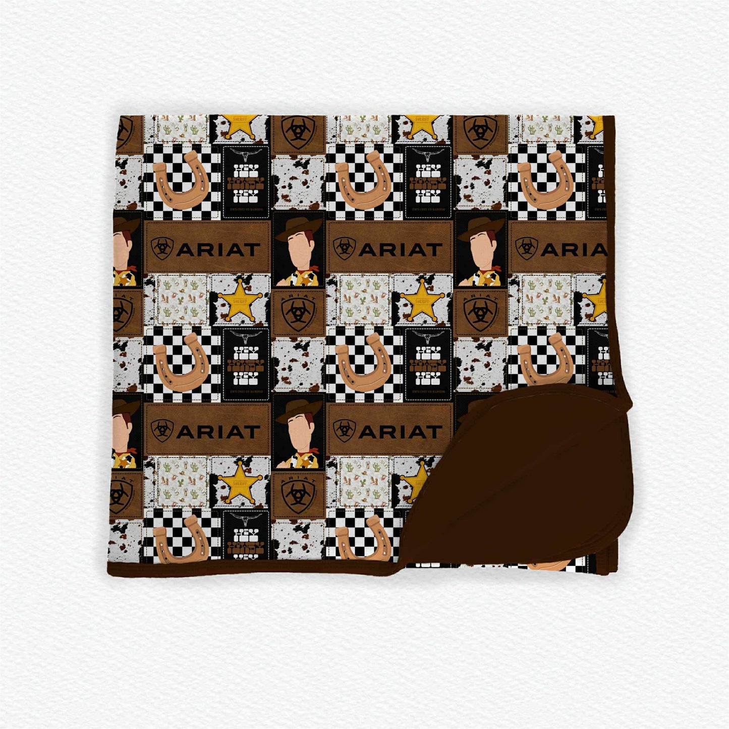 Sheriff woody blanket