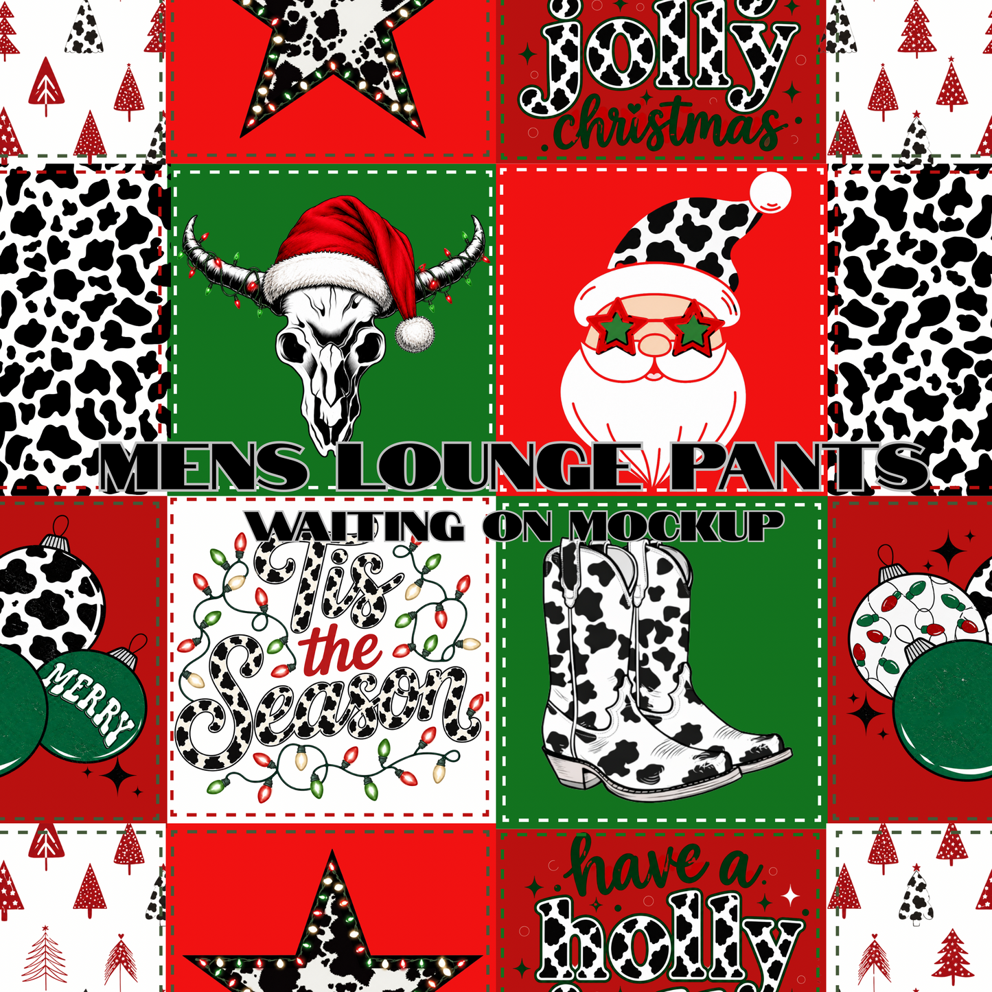 Cozy co Christmas men’s lounge pants