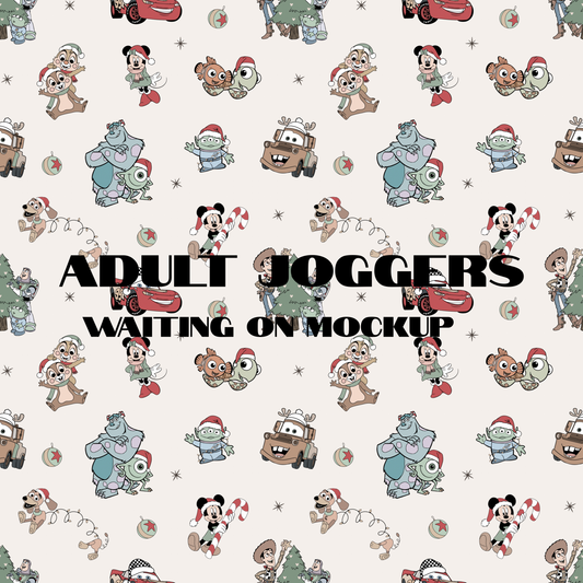 Holiday pals Adult joggers