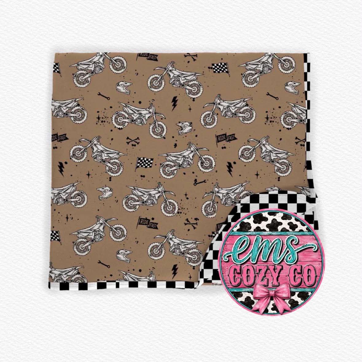 Ride Fast Bamboo Blanket