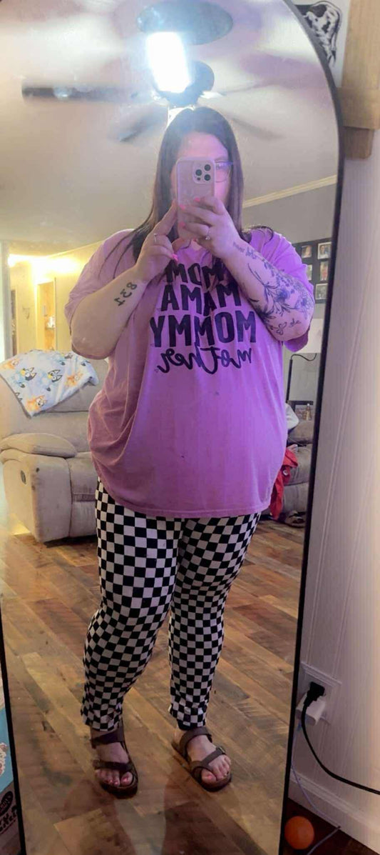 Checkered Joggers